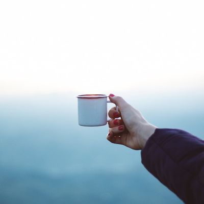 A person holding a simple balancing posture.
